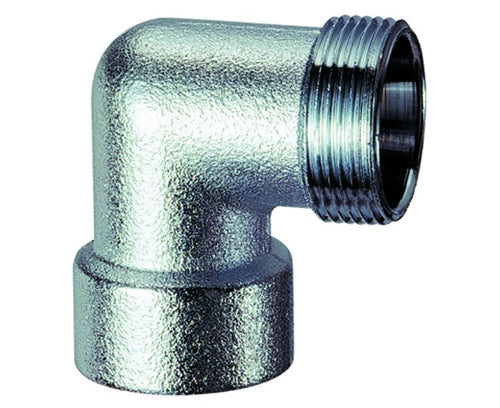 Raccordo Curvo Femmina In Ottone Cromato 3/4 M 24X19 Far Rubinetterie