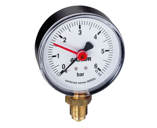 Manometro Attacco Radiale 3/8 0-10 Bar Caleffi Spa