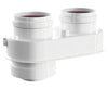 Kit Scarichi Separati Monoblocco Per Scaldabagno Da Interno Ø80 - 80/125 Rinnai Italia S.R.L.