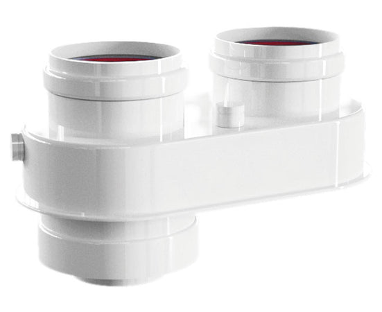 Kit Scarichi Separati Monoblocco Per Scaldabagno Da Interno Ø80 - 80/125 Rinnai Italia S.R.L.