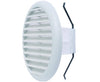 Griglia Circolare Universale In Materiale Termoplastico Con Molle Reclinabili A 90 ° Bianca Ee ¸125/160 Vecam-Co S.P.A
