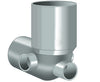 Curva Wc Con 3 Attacchi Ø 100X40X40X40 Idroweb