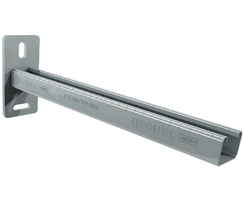 Mensola A Sbalzo In Acciaio Zincato L.450 Mm - Profilo 31/30 Fischer Italia S.R.L.