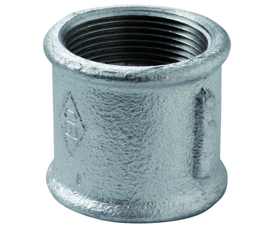 Raccordo Diritto Intermedio Femmina Femmina In Ghisa Malleabile Zincato 2 Georg Fisher