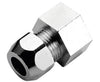 Raccordo Diritto Femmina A Tenuta Ptfe Per Tubo Rame Cromato Serie 6900 1/2X3/8 Ø10 Pettinaroli