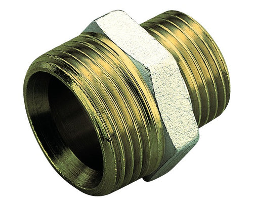 Raccordo Diritto Maschio In Ottone Giallo Modello Waterblock-Gn 3/4X1/2 Ø16 Tiemme Raccorderie Spa