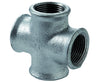Raccordo A Croce Intermedio In Ghisa Malleabile Zincato 1 Georg Fisher