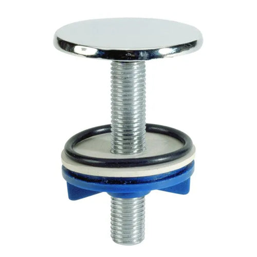 Tappo Copriforo In Ottone Cromato Cromato Idro Trade