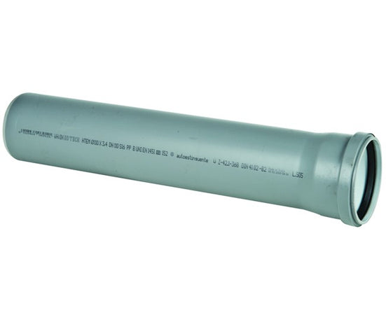 Tubo 1 Bicchiere Ad Innesto In Pp Con Guarnizione Serie Ed Tech Ø160 Mt 2 Wavin Italia S.P.A.