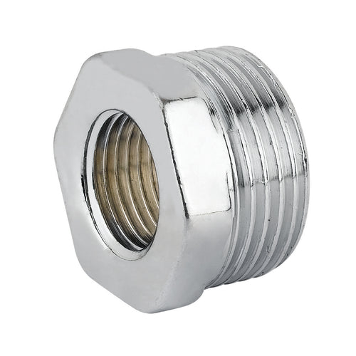 Raccordo Di Riduzione Maschio Femmina In Ottone Cromato Serie 1500 1/2X3/8 Tiemme Raccorderie Spa