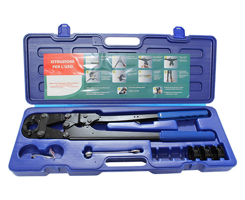 Pressatrice Manuale Per Raccordi Tubo Multistrato Ø16 - 32 Mm Idroweb