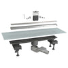 Canalina Doccia Sifonata Con Griglia Per Scarico A Pavimento Modello Canalissima Dim. Mm(Lxpxh):650 Corpo/600 Griglia X122X120/75 Bonomini S.R.L.