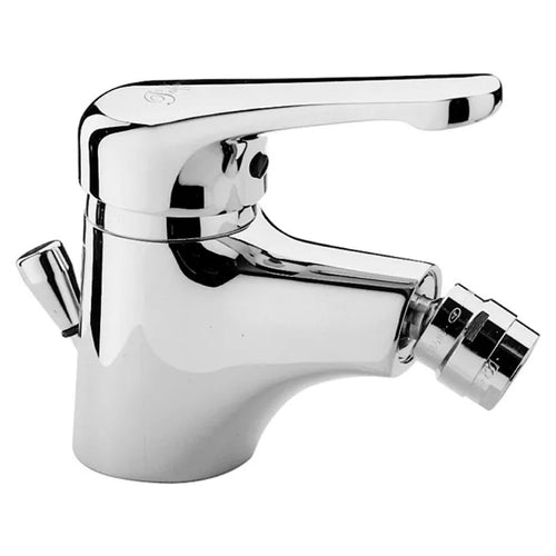 Rubinetto Miscelatore Monocomando Per Bidet Serie Pegaso Cromato Scarico 11/4 Rubinetteria Paffoni Spa