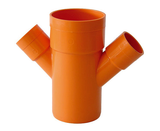 Derivazione Doppia Ridotta 45 ° Ee ¸100 X Ee ¸40 X Ee ¸40 Idroweb