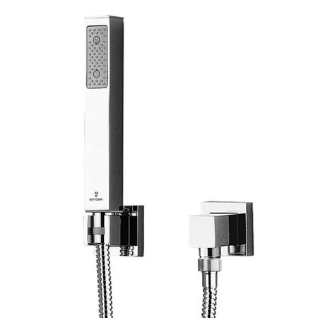 Set Doccia Con Supporto E Presa Acqua Modello Cube 1 Getto Bossini Srl