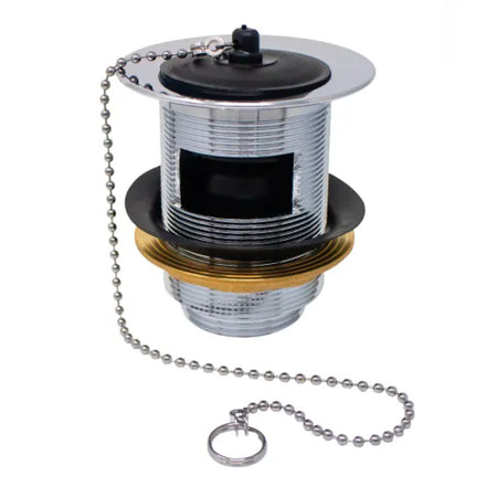 Piletta Lavatoio Sifonata In Ottone Cromato 11/4 Angeletti