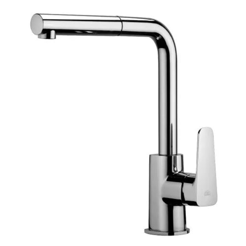 Rubinetto Miscelatore Monocomando Per Lavello Con Doccetta Estraibile Serie Sly 1 Getto Rubinetteria Paffoni Spa