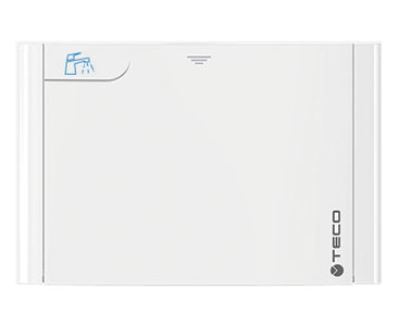 Placca Di Copertura Per Valvole Di Intercettazione Doppia E Singola Ad U 135X90 Mm Cromo Lucido Teco Srl