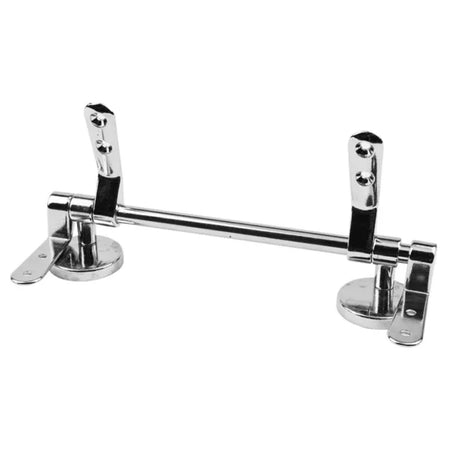 Coppia Cerniere In Ottone Cromato V.Ca