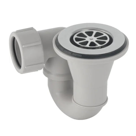 Piletta Sifonata In Abs Con Griglia Cromata Per Piatti Doccia Ø60 Geberit