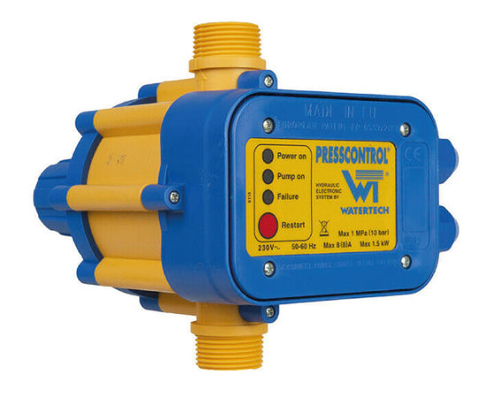 Regolatore Elettronico Di Pressione Mod. Press Control Pressione Di Avviamento 1,5Bar Idroweb