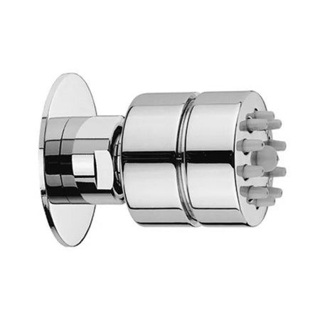 Soffione Laterale Tondo In Ottone Cromato 1/2 1 Getto Bossini Srl