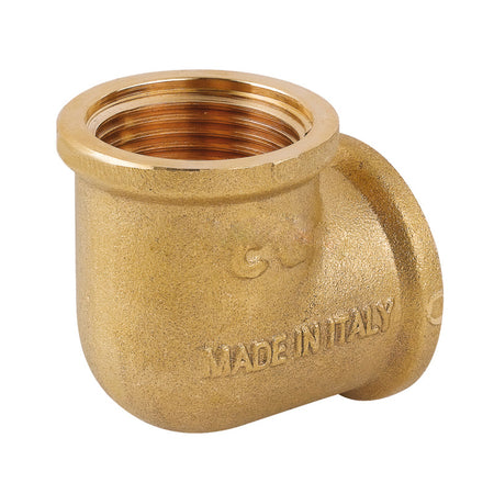Raccordo Curvo Intermedio In Ottone Giallo Serie 1500 1/2 Tiemme Raccorderie Spa