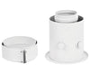 Partenza Coassiale Con Ispezione Bianca Ø60/100 Pucci Srl
