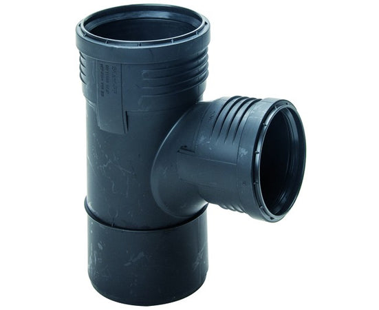 Braga Ridotta 875 ° Ad Innesto In Pp Con Guarnizione Serie Silent Ee ?110/90 Geberit