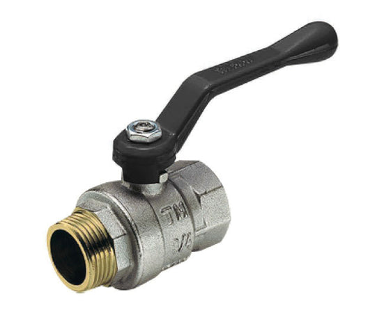 Valvola Arresto A Sfera In Ottone Con Leva Maschio Femmina 3/4 Tiemme Raccorderie Spa
