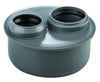 Riduzione Doppia Maschio Femmina Ad Innesto In Pp Con Guarnizione Serie Ed Tech Ø110/40/40 Wavin Italia S.P.A.