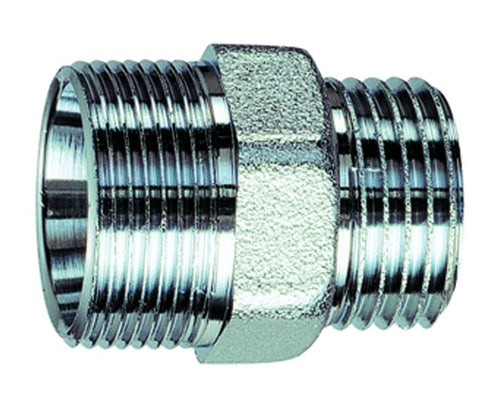 Raccordo Diritto Maschio In Ottone Cromato 3/4 Ø22 C/Kit Rame M 24X19 Far Rubinetterie