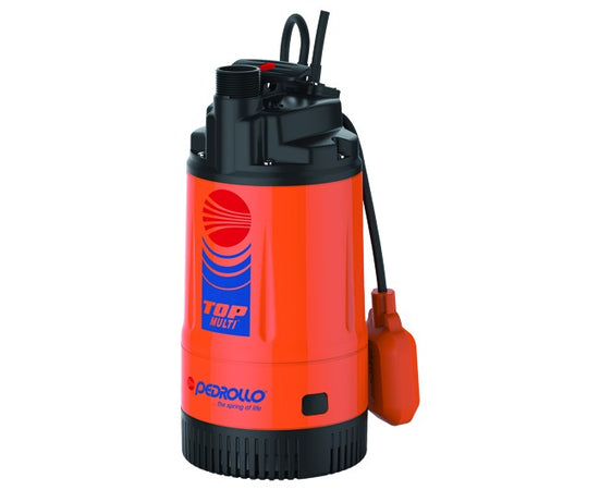 Elettropompa Sommergibile Multigirante In Tecnopolimero Per Acque Chiare Monofase Mod.Top Multi 1 Hp 0,75 Kw 0,55 230V Pedrollo S.P.A.