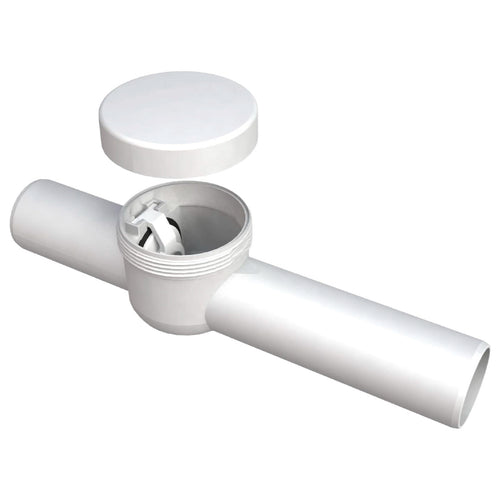 Valvola Antiriflusso Maschio Maschio In Abs Canotto Bianco Ø40 Mm Bonomini S.R.L.
