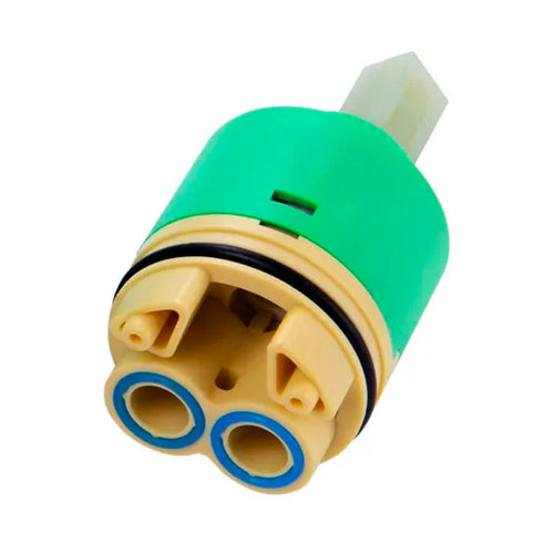 Cartuccia Di Ricambio In Ceramica Con Distanziatore Per Miscelatore Monocomando Ø40 Mm Idroweb