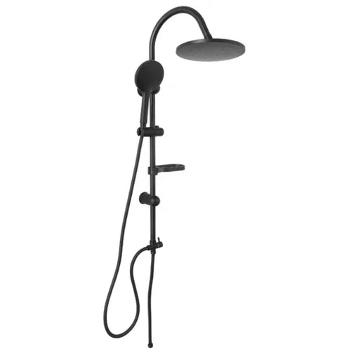 Colonna Doccia Modello Dark 1 Getto - Nero Opaco Idroweb