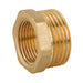 Raccordo Di Riduzione Maschio Femmina In Ottone Giallo Serie 1500 11/2X11/4 Pettinaroli