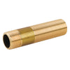 Tronchetto In Ottone Giallo Maschio Maschio Filetto Lungo Serie 1500 1X 100 Tiemme Raccorderie Spa