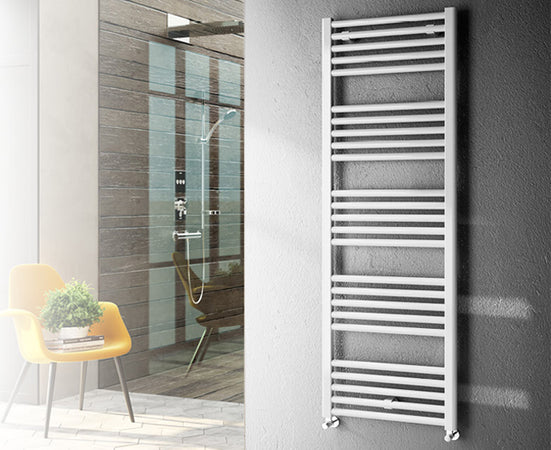 Radiatore Scaldasalviette Modello Anna Bianco Mm 1454X600 Watt 744 Int. 550 Cordivari Srl