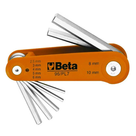 Set Chiavi Maschio Esagonale Piegate 2,5-3-4-5-6-8-10 Beta Utensili Spa