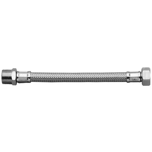 Flessibile In Acciaio Inox Cm 30 M.1/2 F.3/8