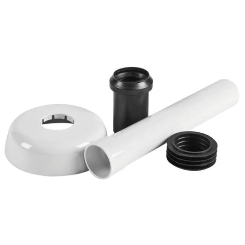 Canotto Di Allacciamento Con Rosone Bianco Ø 40/44 Geberit