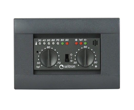 Centralina Elettronica Da Incasso Per Controllo Termocamini Modello Fuego2 Dimensioni: L=118 P=55 H=68 Mm - 230V Seitron
