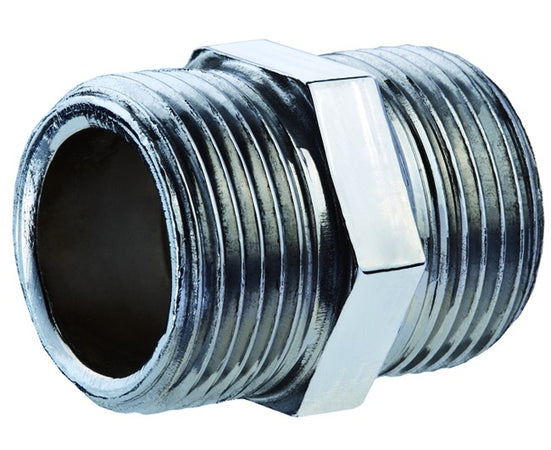 Raccordo Diritto Intermedio Maschio/Maschio In Acciaio Zincato 11/4 Oteraccordi S.P.A.