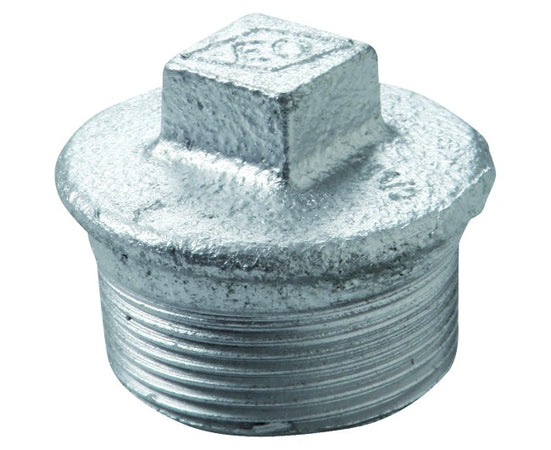 Tappo Maschio In Ghisa Malleabile Zincato 21/2 Georg Fisher