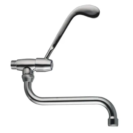 Rubinetto Snodo A Muro Con Leva Clinica 1/2 Porta & Bini Rubinetterie Snc