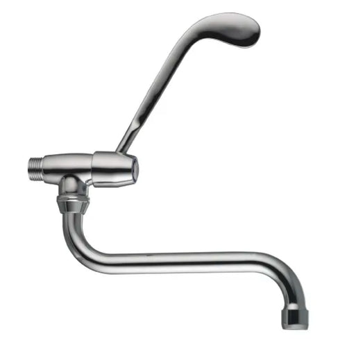 Rubinetto Snodo A Muro Con Leva Clinica 1/2 Porta & Bini Rubinetterie Snc