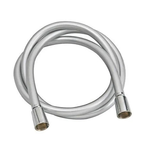 Laccio Doccia Flessibile In Pvc Con Doppio Attacco Conico Mod. Silver Cm 200 Idroweb