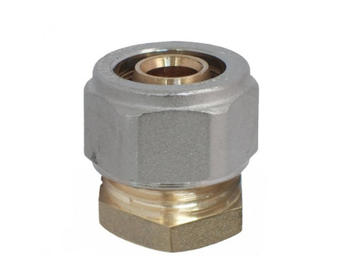 Tappo Per Tubo Multistrato In Ottone Per Collaudo Impianti Ø16X2 Pettinaroli