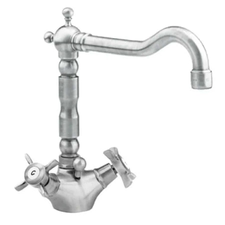 Rubinetto Lavabo Monoforo Serie Orientes Cromato Scarico 11/4 Rubinetterie Eurorama S.P.A.